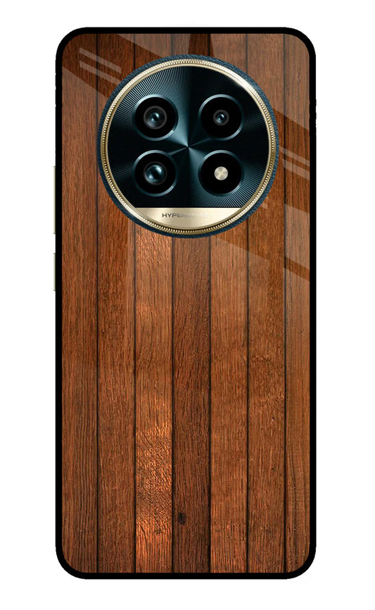 Wooden Artwork Bands Realme 13 Pro+ 5G Glass Case