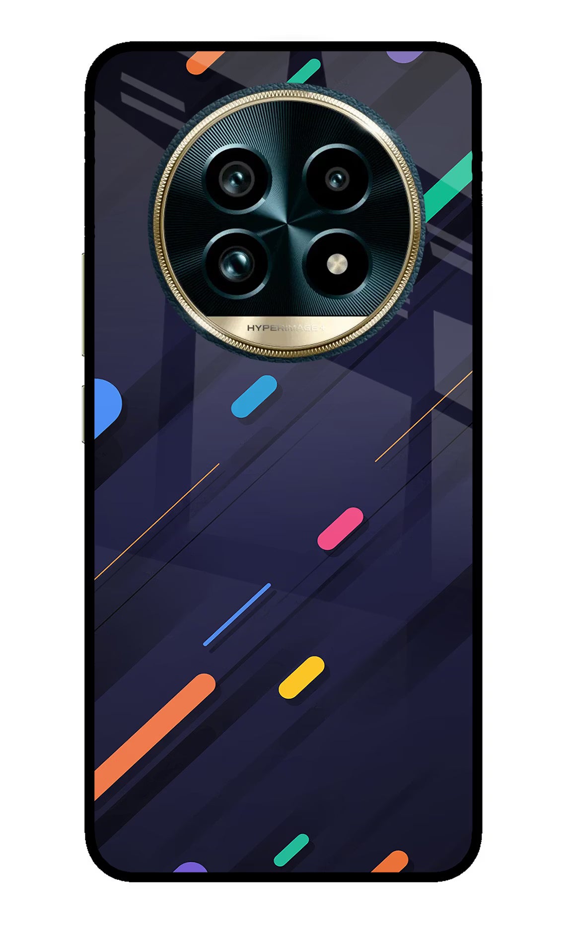 Abstract Design Realme 13 Pro+ 5G Glass Case Back Cover by Casekaro