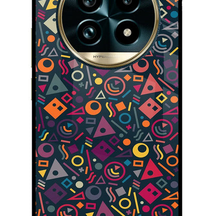 Geometric Abstract Realme 13 Pro+ 5G Glass Case