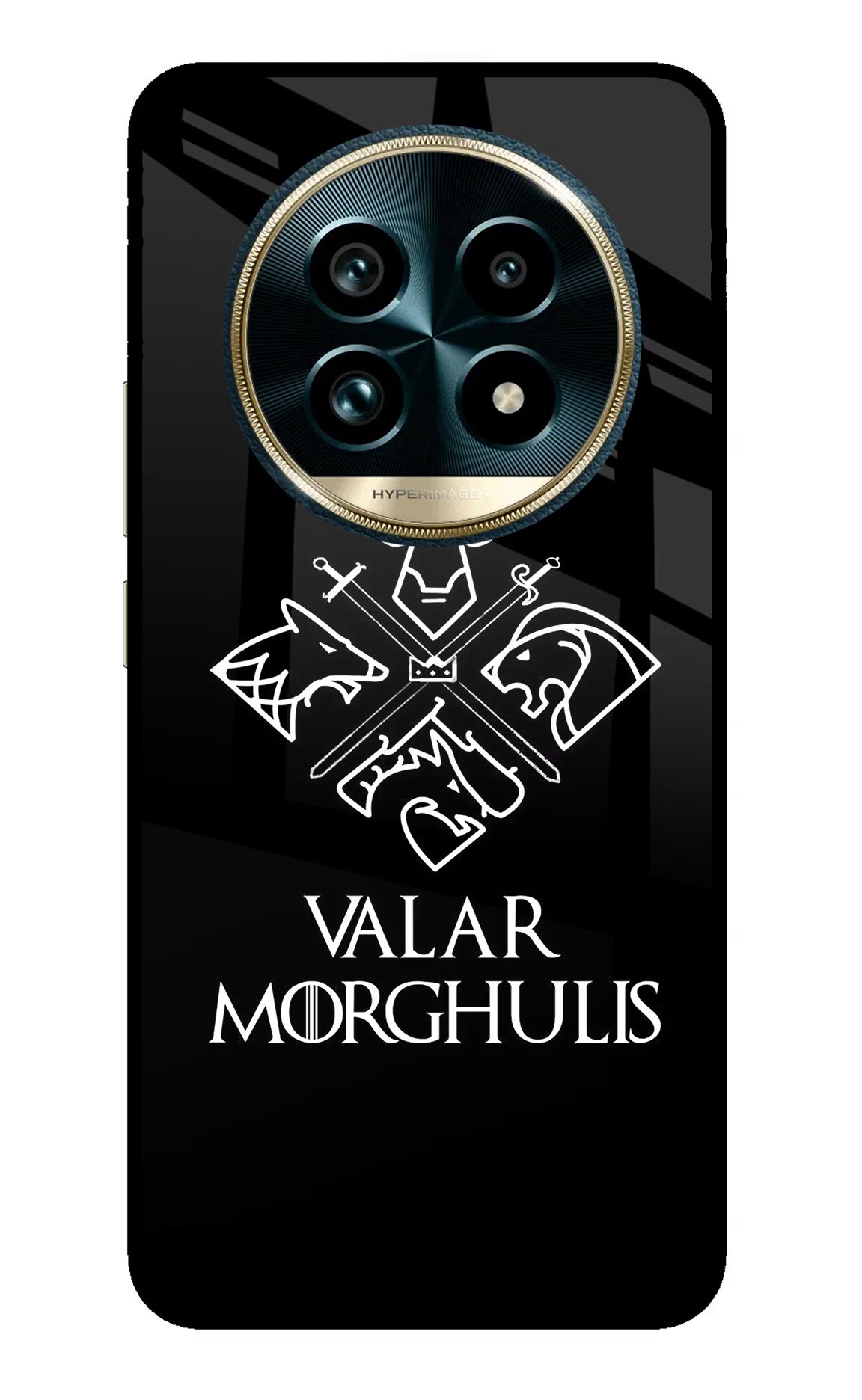 Valar Morghulis | Game Of Thrones Realme 13 Pro+ 5G Glass Case Back Cover by Casekaro