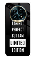 I Am Not Perfect But I Am Limited Edition Realme 13 Pro+ 5G Glass Case