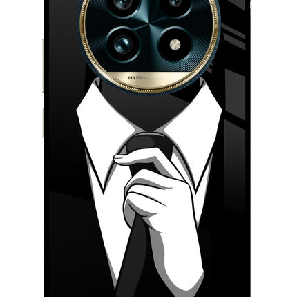 Black Tie Realme 13 Pro+ 5G Glass Case