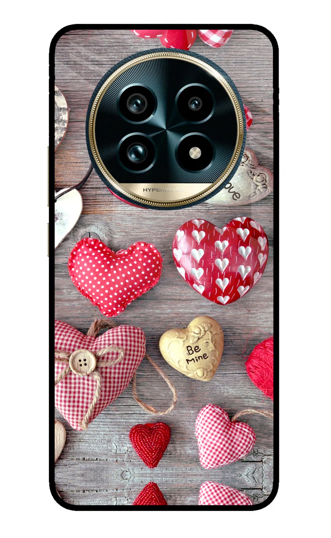 Love Wallpaper Realme 13 Pro+ 5G Glass Case Back Cover by Casekaro
