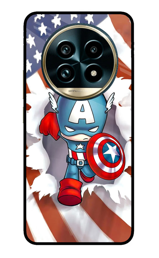Captain America Realme 13 Pro+ 5G Glass Case