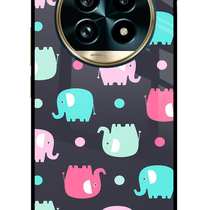 Elephants Realme 13 Pro+ 5G Glass Case