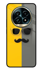 Sunglasses with Mustache Realme 13 Pro+ 5G Glass Case