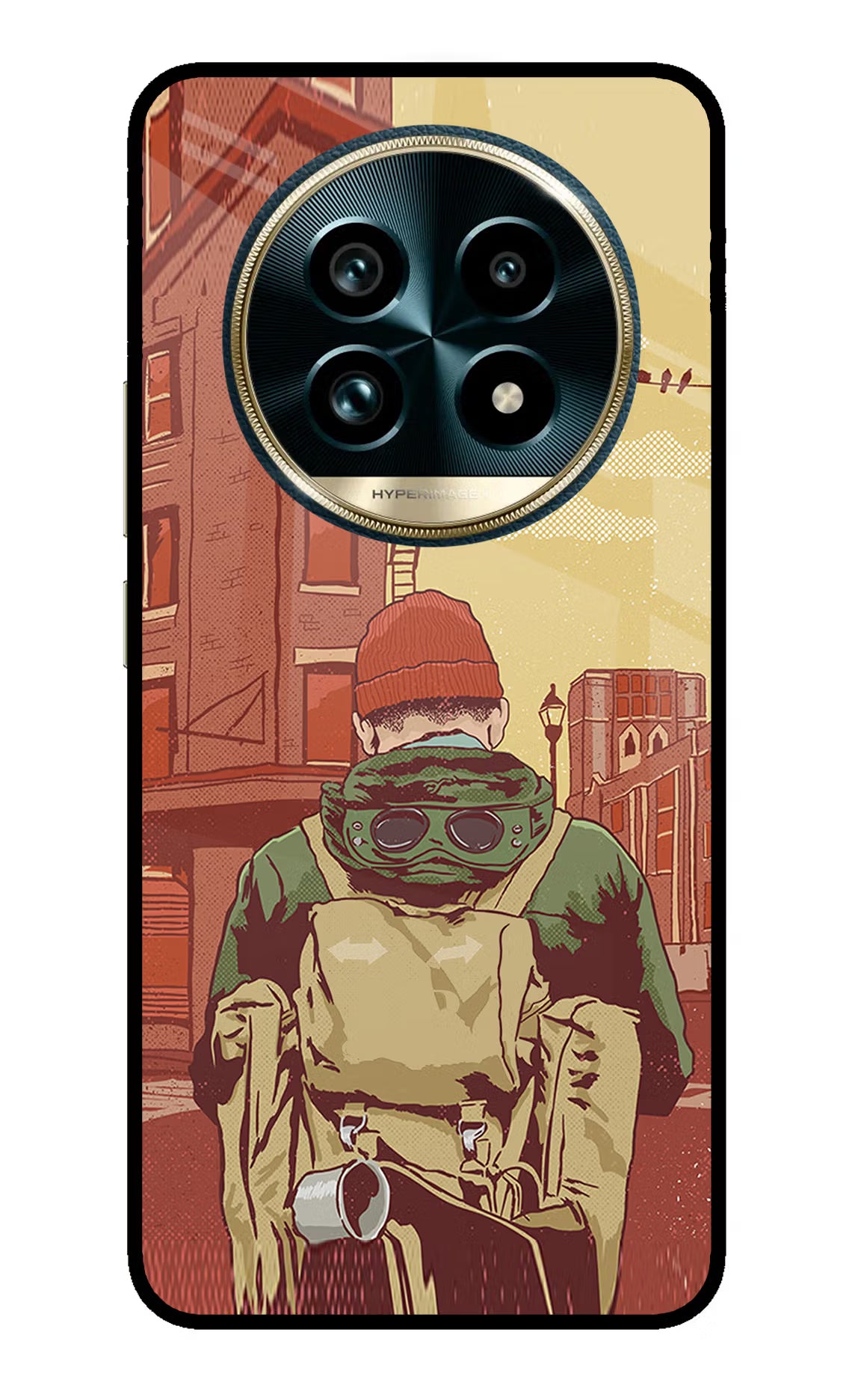 Adventurous Realme 13 Pro+ 5G Glass Case Back Cover by Casekaro