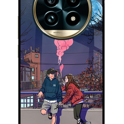 Chilling Couple Realme 13 Pro+ 5G Glass Case