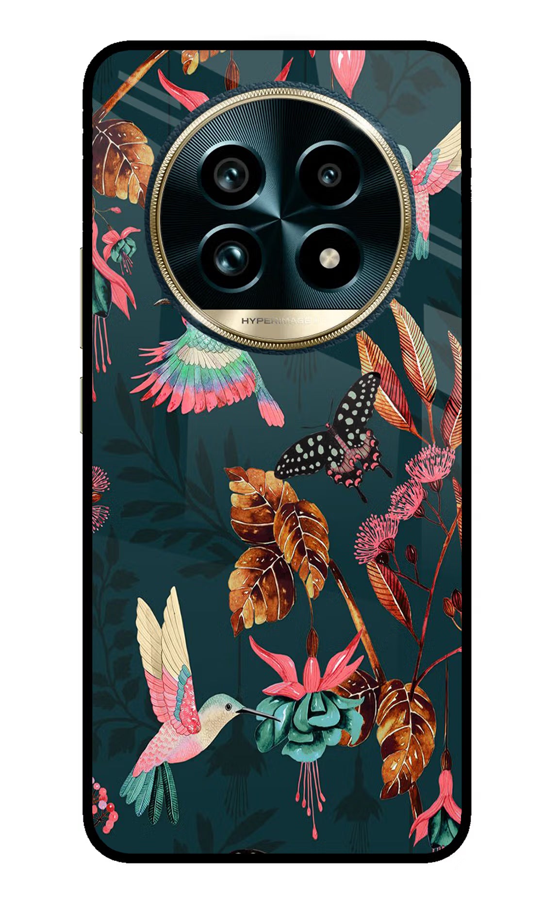 Birds Realme 13 Pro+ 5G Glass Case Back Cover by Casekaro
