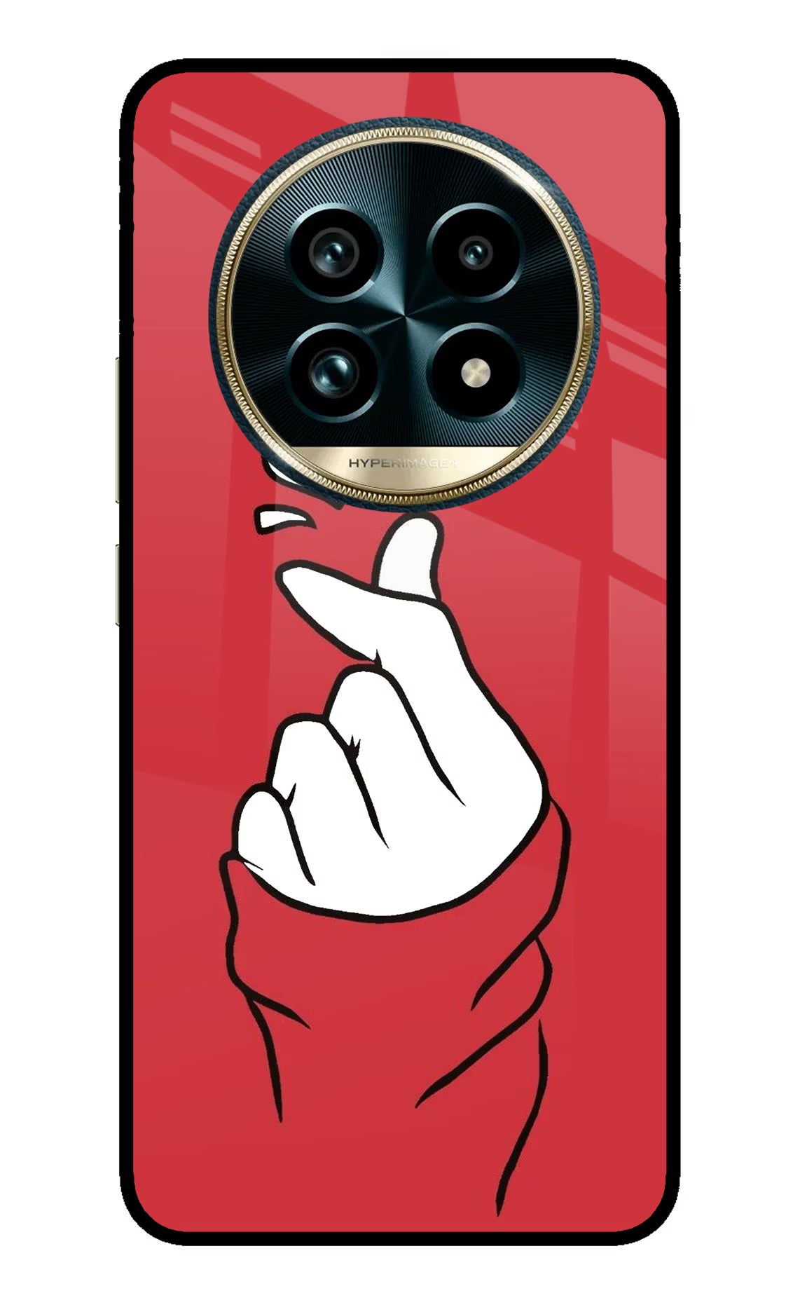 Korean Love Sign Realme 13 Pro+ 5G Glass Case