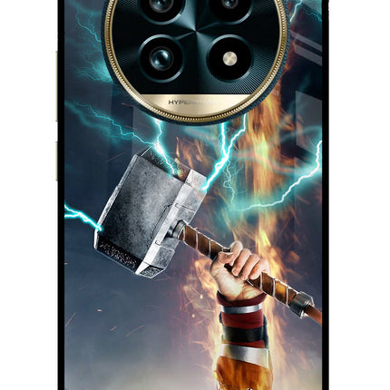 Thor Hammer Mjolnir Realme 13 Pro+ 5G Glass Case