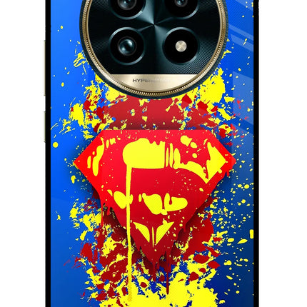 Superman logo Realme 13 Pro+ 5G Glass Case