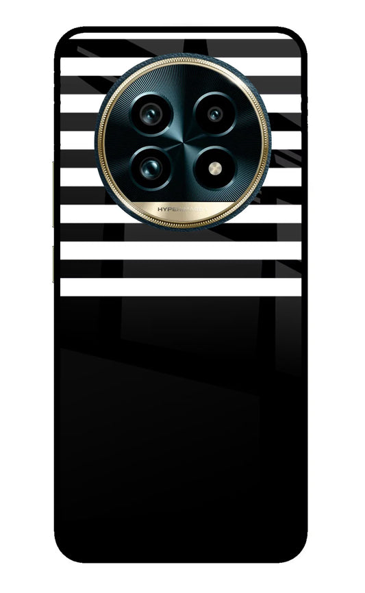 Black and White Print Realme 13 Pro+ 5G Glass Case