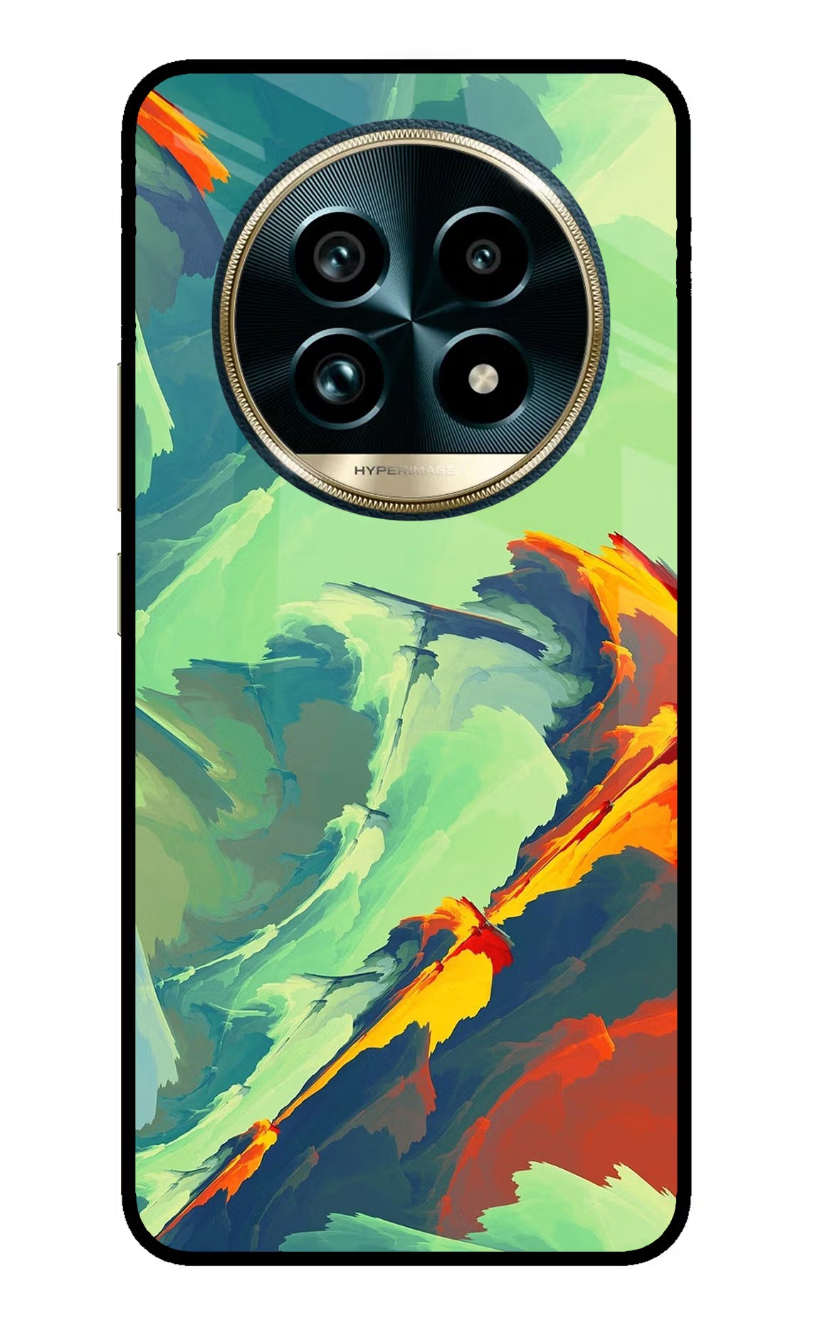 Paint Art Realme 13 Pro+ 5G Glass Case Back Cover by Casekaro