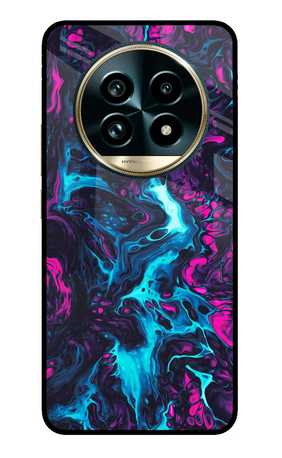 Abstract Realme 13 Pro+ 5G Glass Case Back Cover by Casekaro