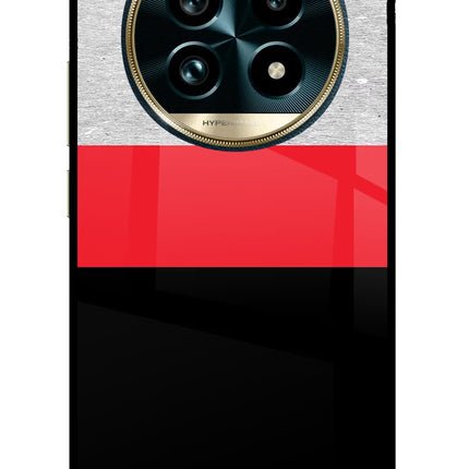 Tri Color Pattern Realme 13 Pro+ 5G Glass Case