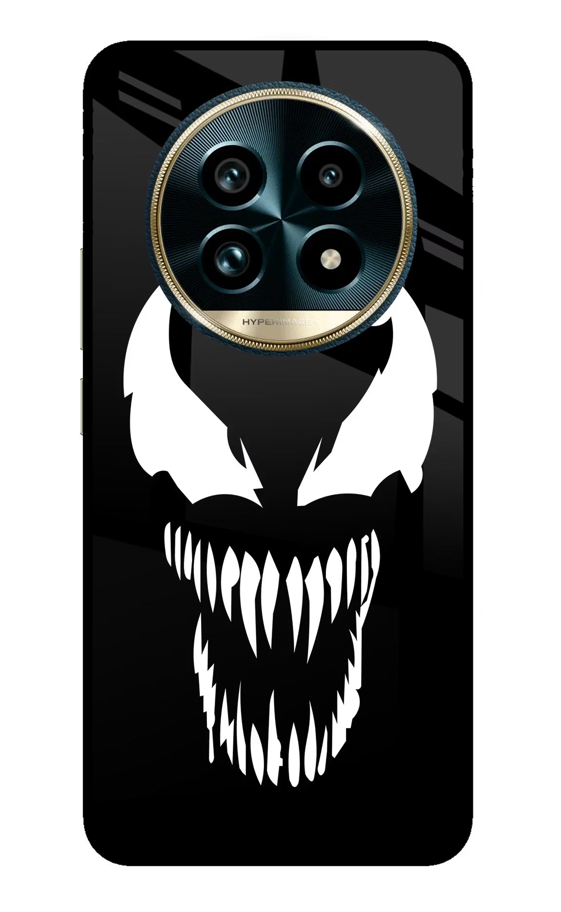 Venom Realme 13 Pro+ 5G Glass Case Back Cover by Casekaro
