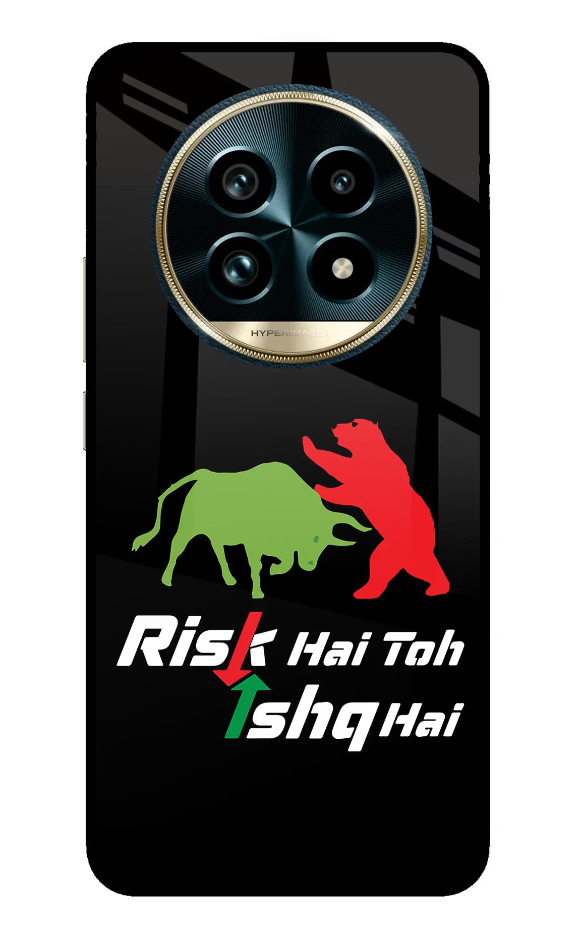 Risk Hai Toh Ishq Hai Realme 13 Pro+ 5G Glass Case