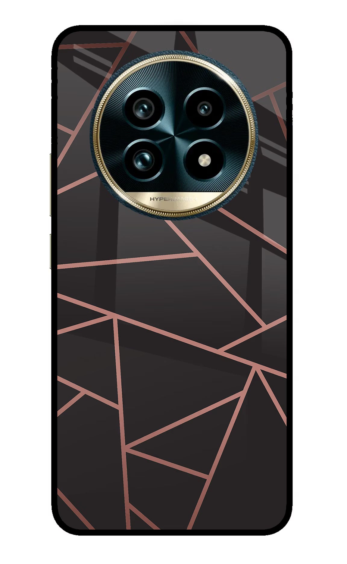 Geometric Pattern Realme 13 Pro+ 5G Glass Case Back Cover by Casekaro