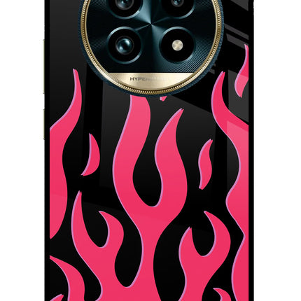 Fire Flames Realme 13 Pro+ 5G Glass Case