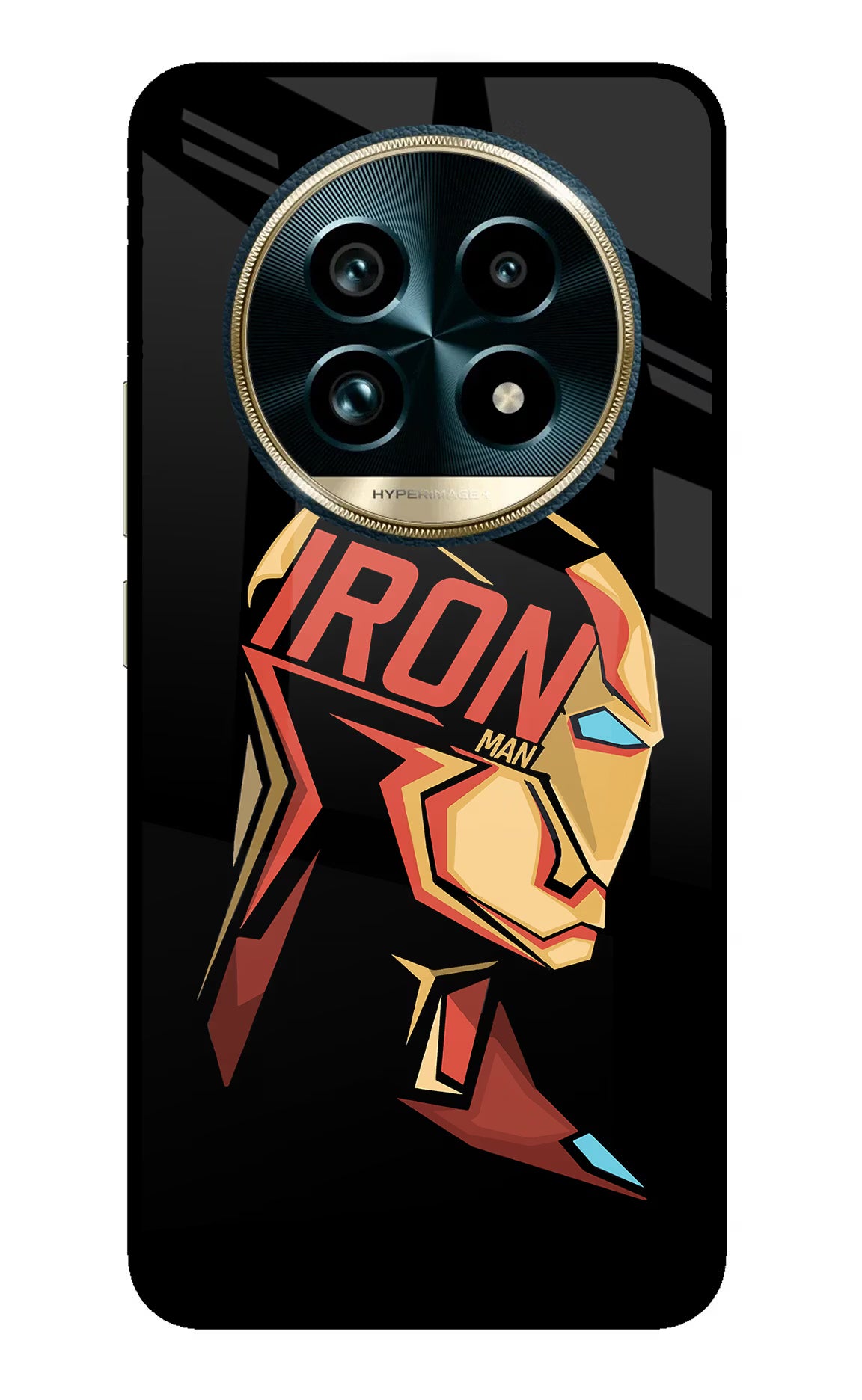 IronMan Realme 13 Pro+ 5G Glass Case Back Cover by Casekaro