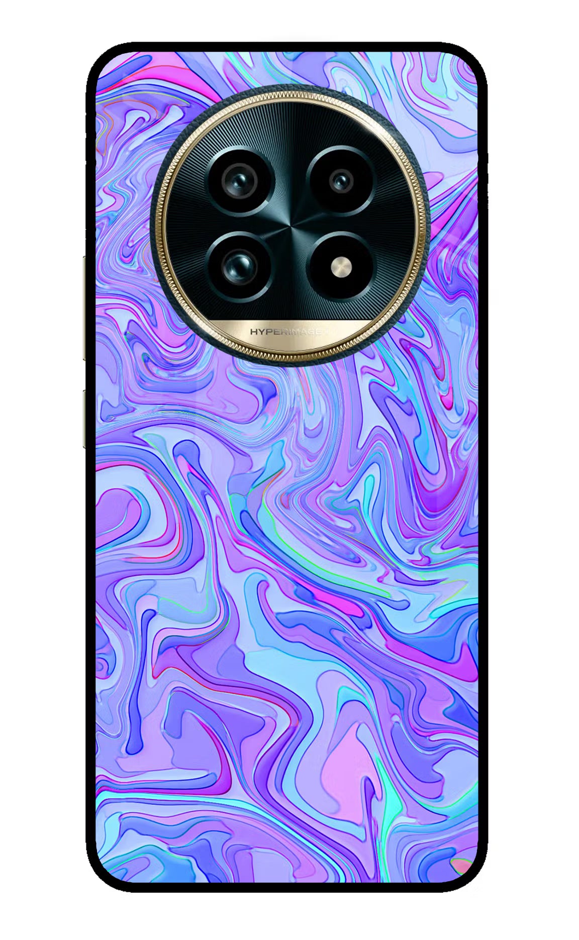 Glitter Realme 13 Pro+ 5G Glass Case Back Cover by Casekaro