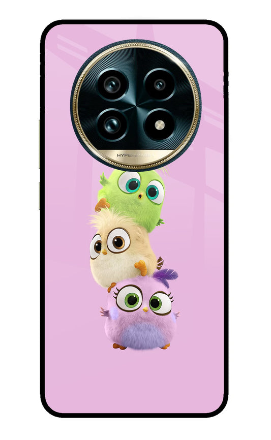 Cute Little Birds Realme 13 Pro+ 5G Glass Case