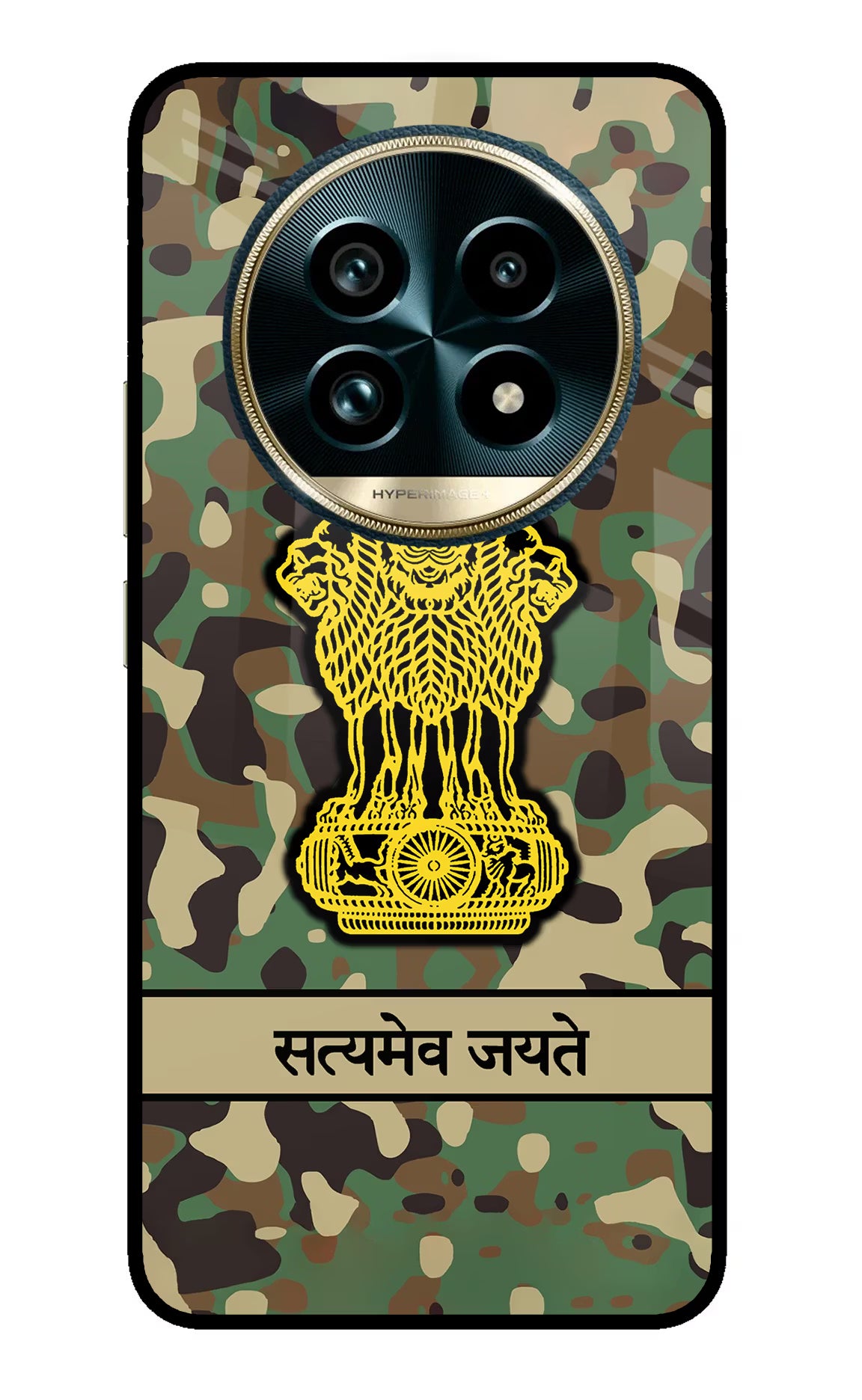 Satyamev Jayate Army Realme 13 Pro+ 5G Glass Case