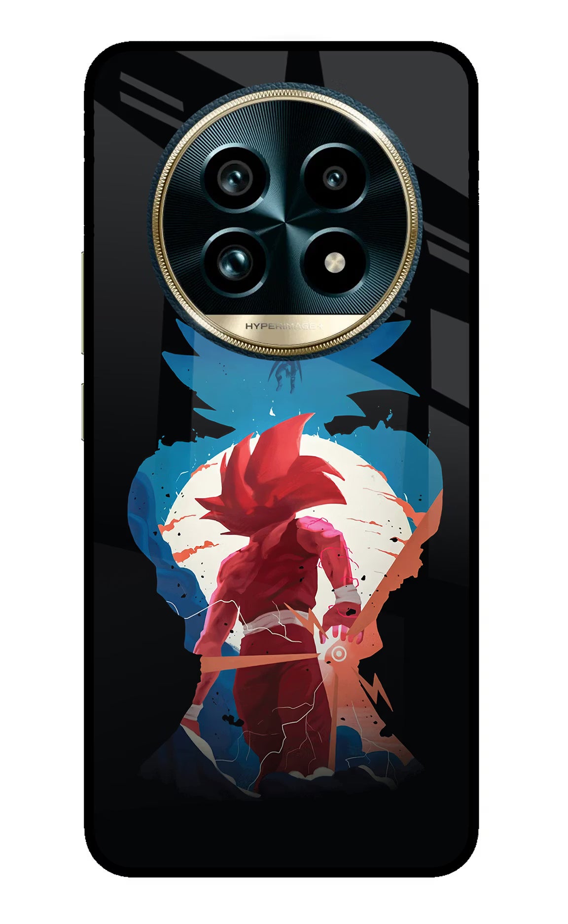Goku Realme 13 Pro+ 5G Glass Case Back Cover by Casekaro