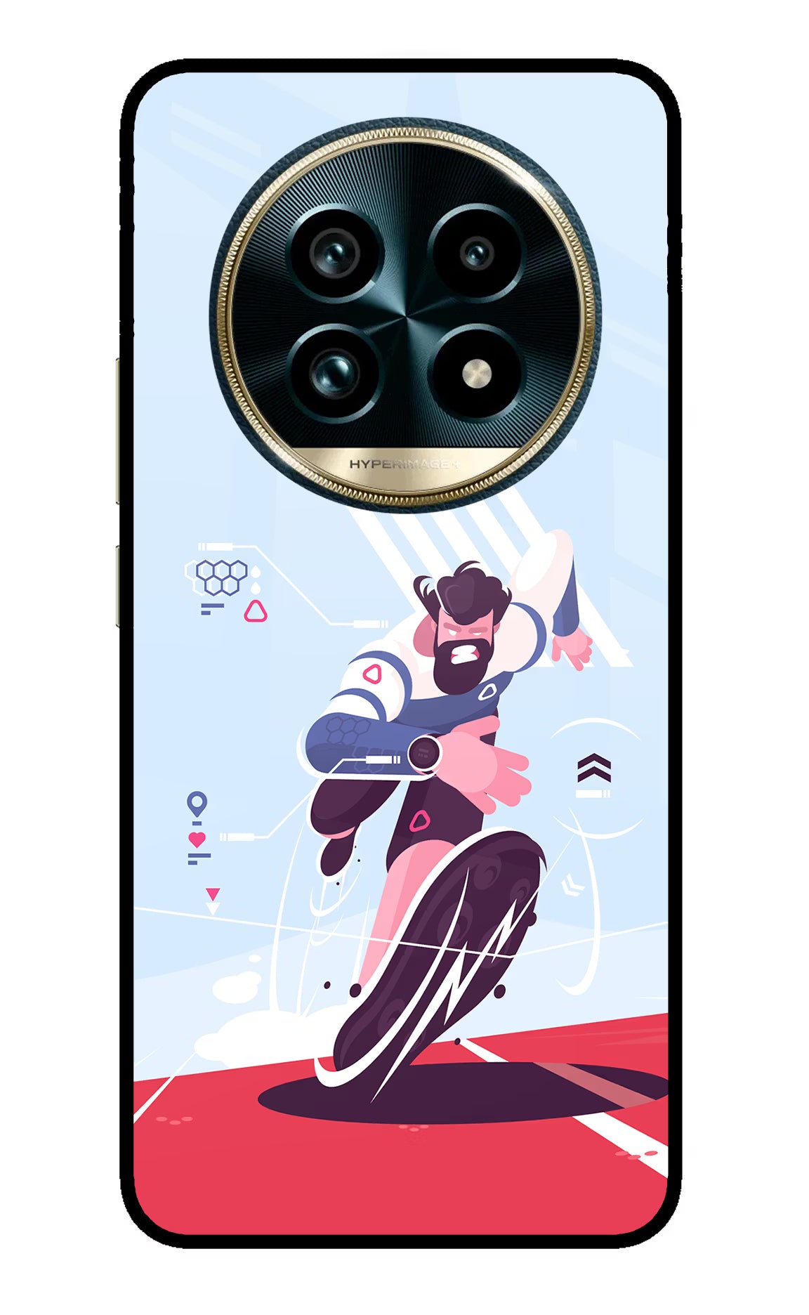 Run Pro Realme 13 Pro+ 5G Glass Case