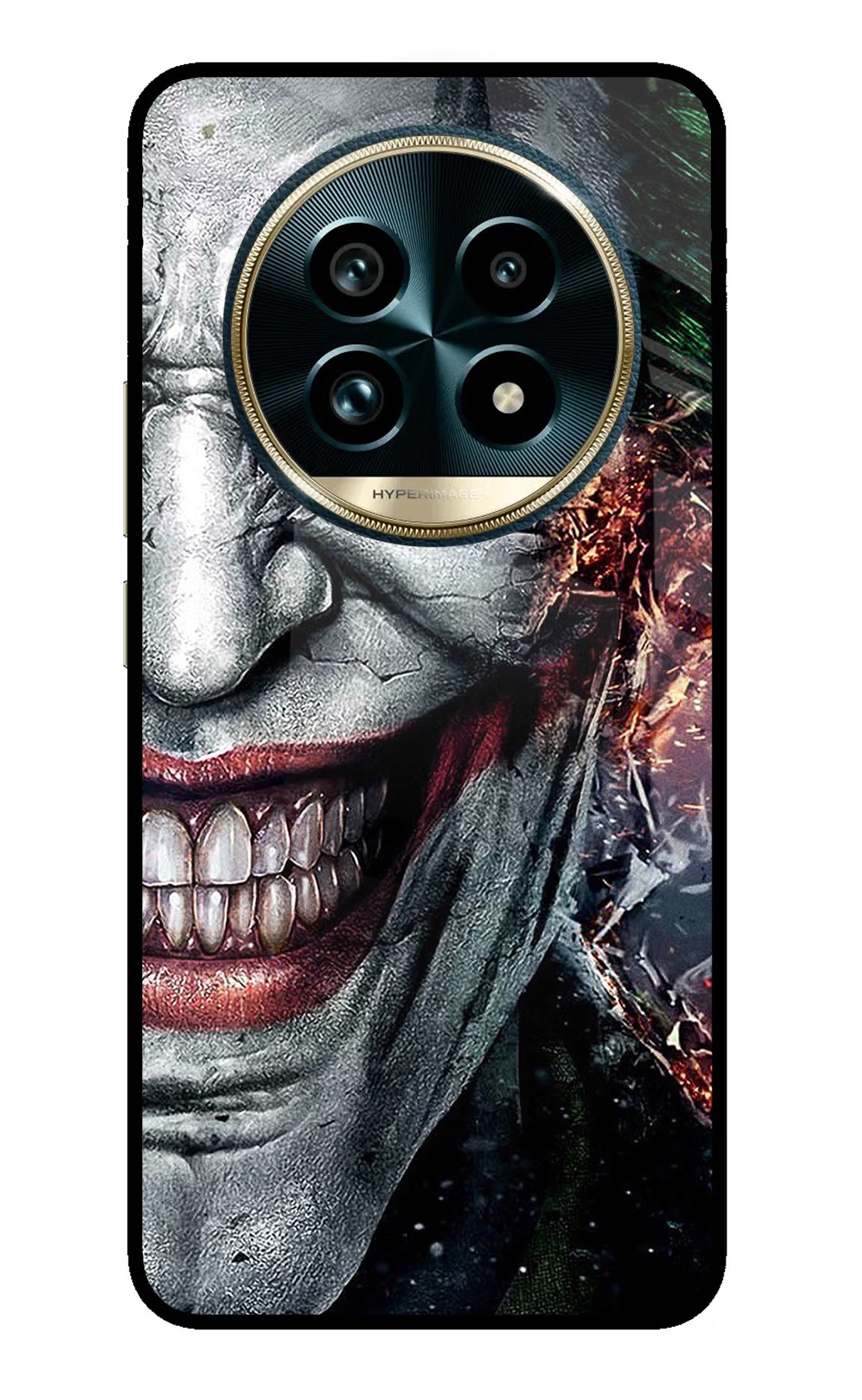 Joker Cam Realme 13 Pro+ 5G Glass Case Back Cover by Casekaro