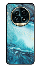 Blue Glitter Marble Realme 13 Pro+ 5G Glass Case