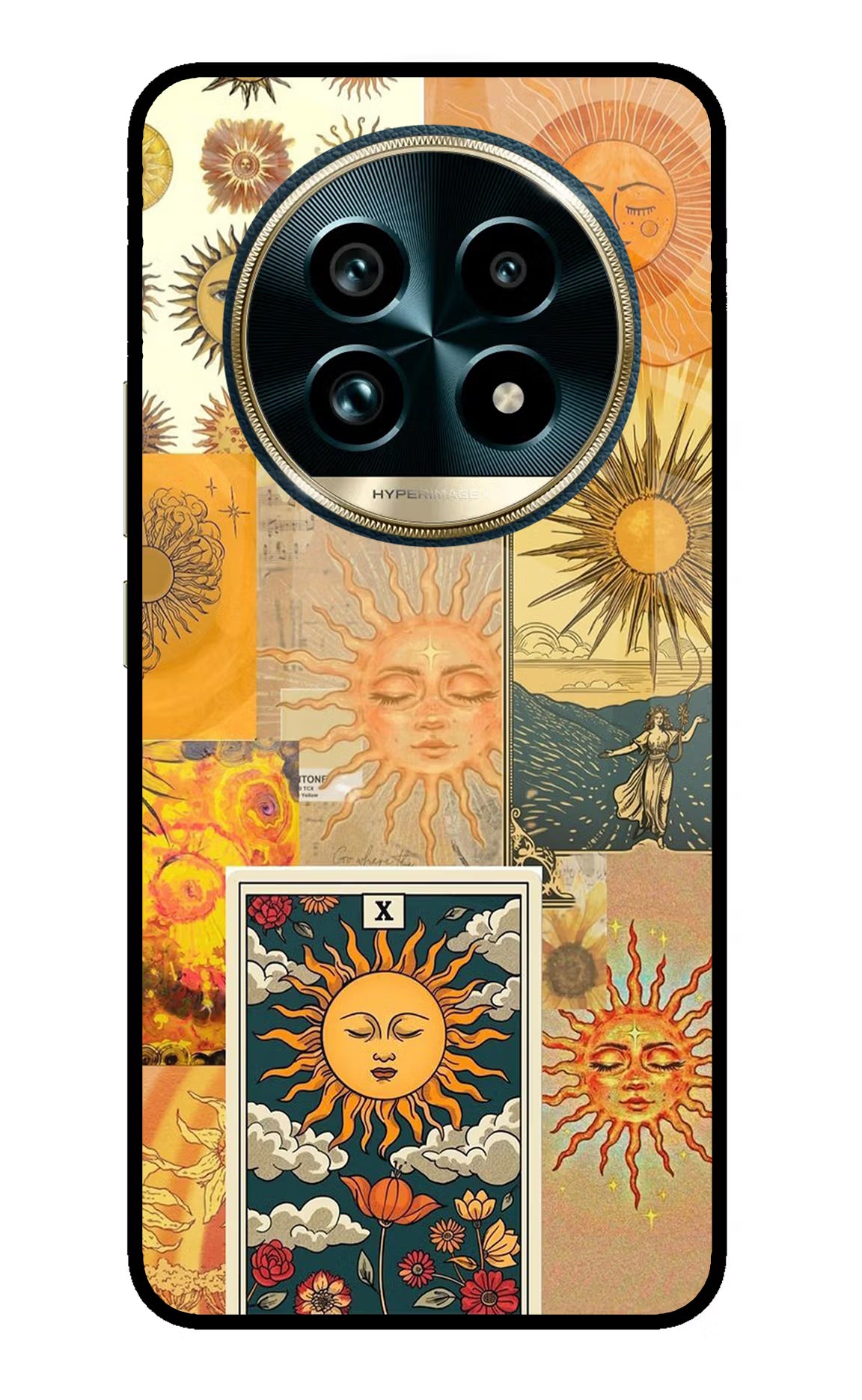 Sun Realme 13 Pro+ 5G Glass Case Back Cover by Casekaro