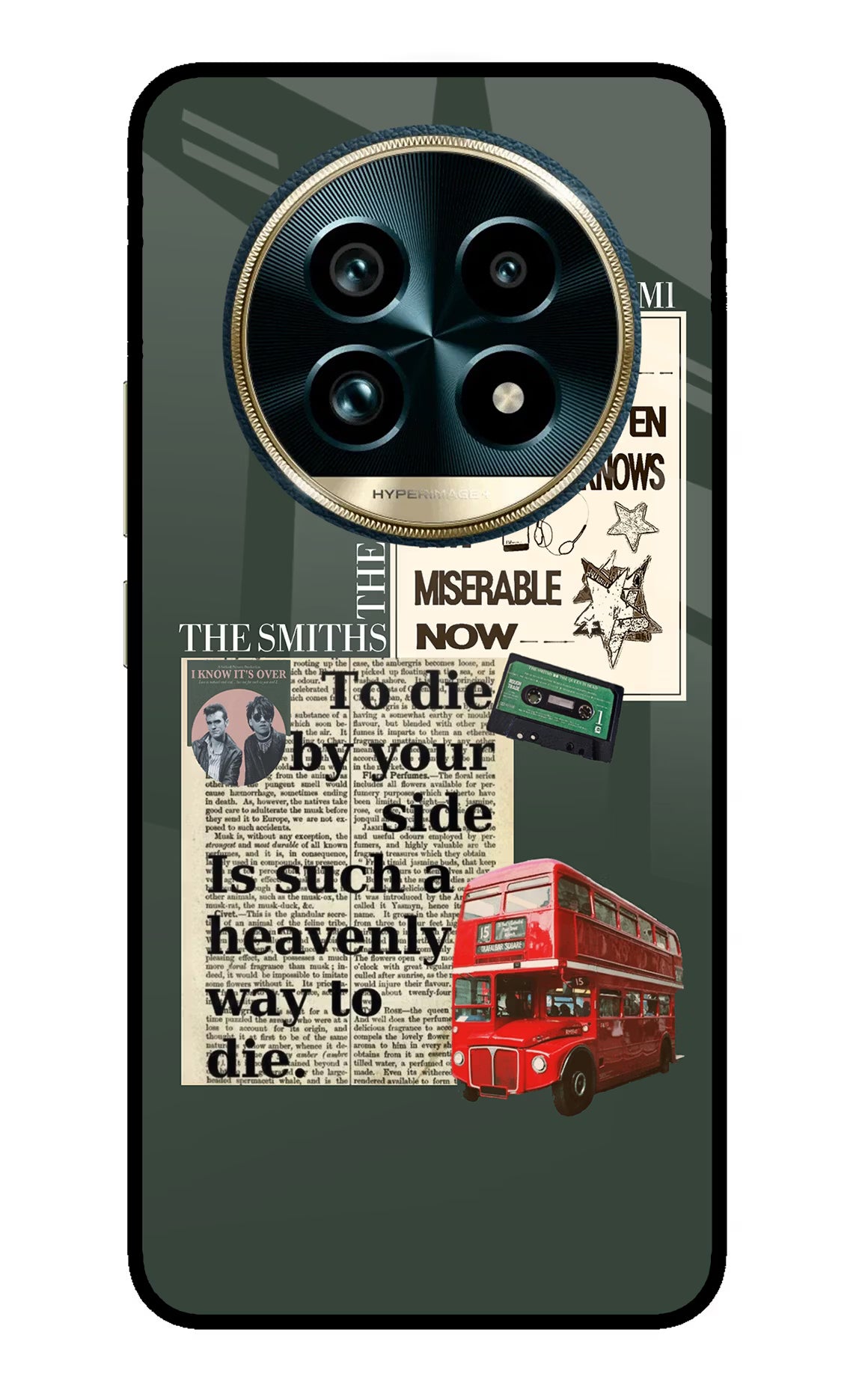 The Smiths Realme 13 Pro+ 5G Glass Case Back Cover by Casekaro