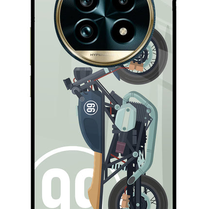 Classic Cafe Racer 99 Realme 13 Pro+ 5G Glass Case