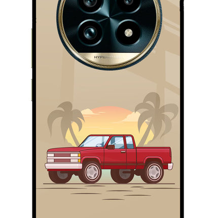Desert Classic Drive Realme 13 Pro+ 5G Glass Case