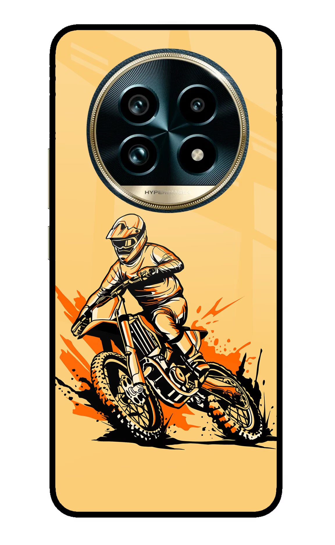 Off-Road Fury Realme 13 Pro+ 5G Glass Case Back Cover by Casekaro