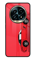 Red Velocity Realme 13 Pro+ 5G Glass Case
