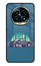 Retro Garage Vibe Realme 13 Pro+ 5G Glass Case