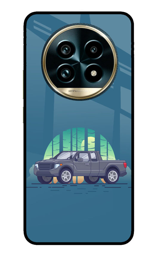 Retro Garage Vibe Realme 13 Pro+ 5G Glass Case