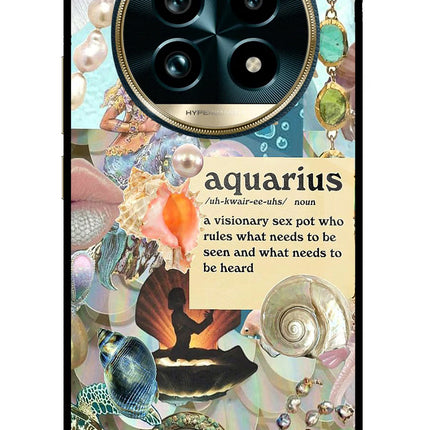 Aquarius Zodiac Realme 13 Pro+ 5G Glass Case