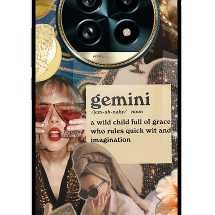 Gemini Zodiac Realme 13 Pro+ 5G Glass Case