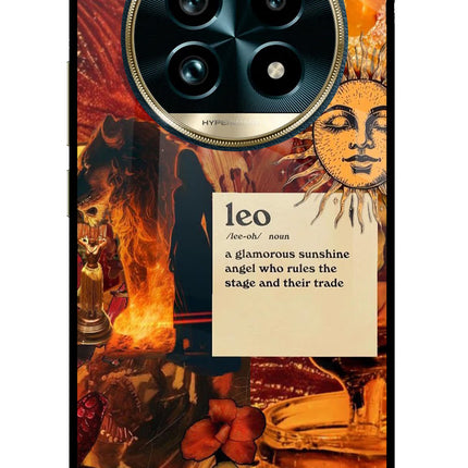 Leo Zodiac Realme 13 Pro+ 5G Glass Case