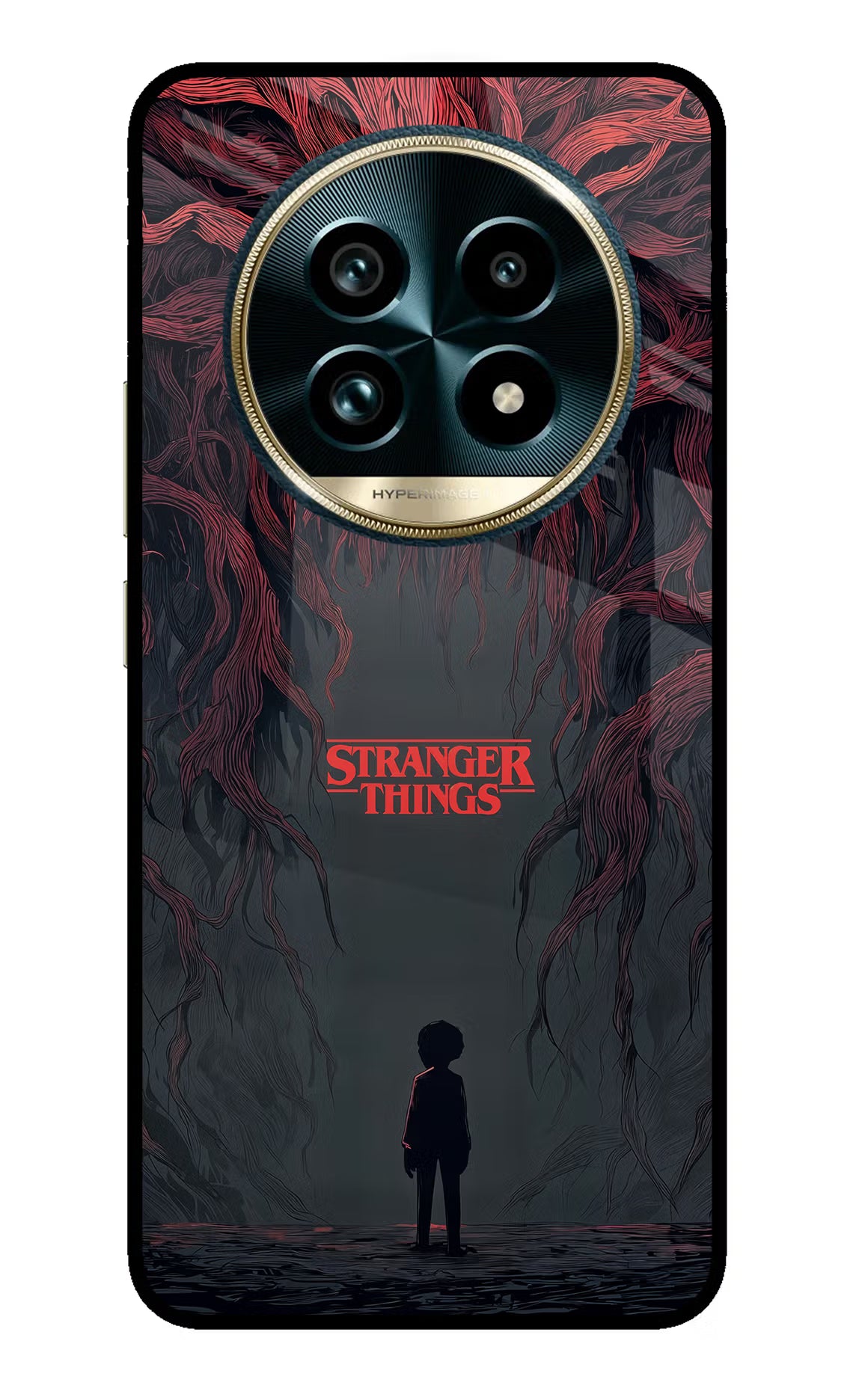 Ordinary Things Dark Side Realme 13 Pro+ 5G Glass Case Back Cover by Casekaro