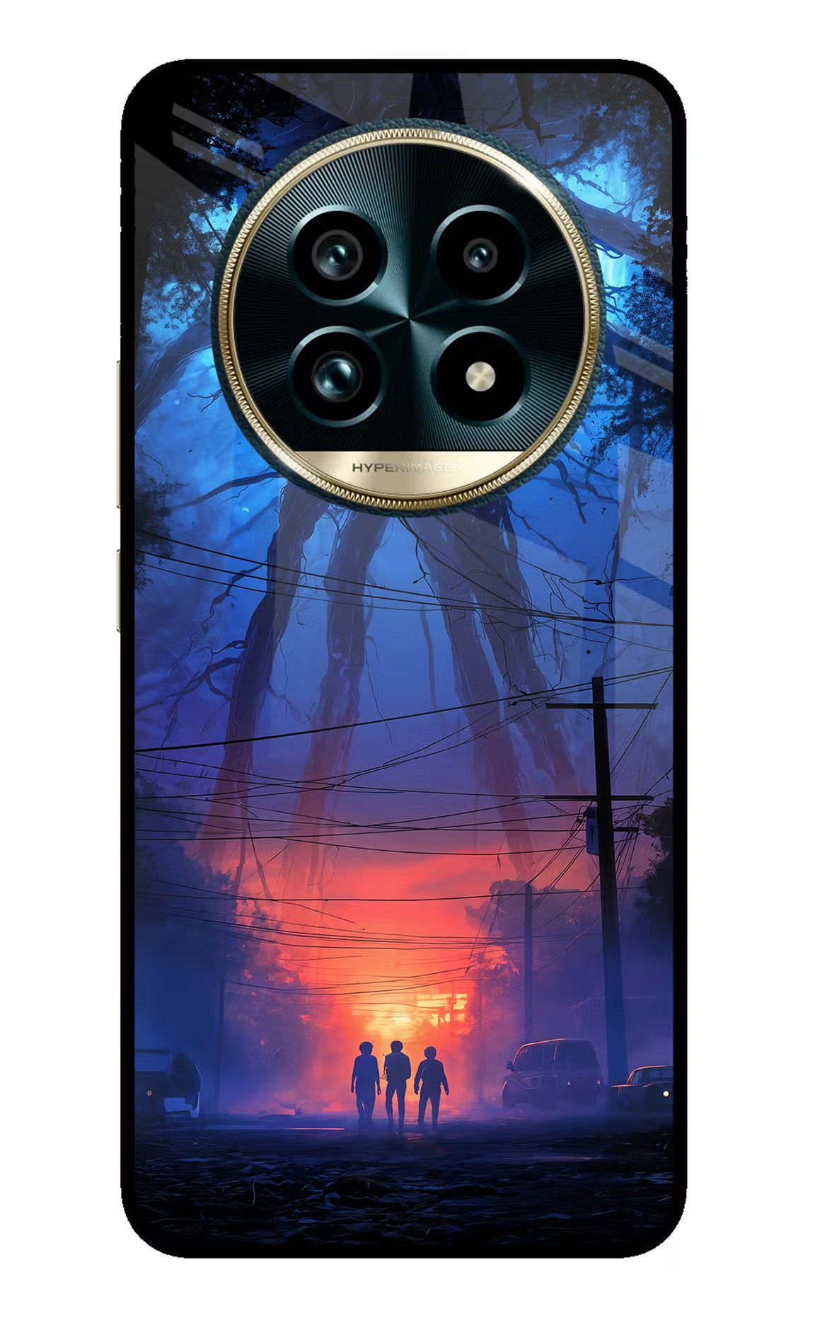 Ordinary Things Shadow Realme 13 Pro+ 5G Glass Case Back Cover by Casekaro