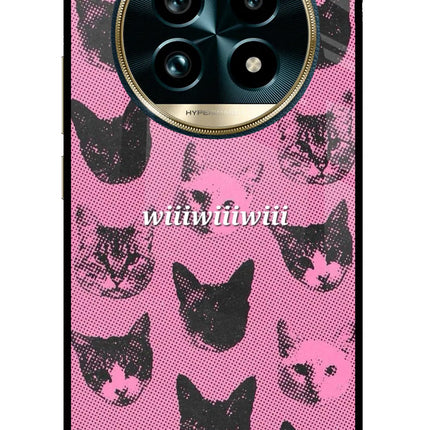 Pink Cats Realme 13 Pro+ 5G Glass Case