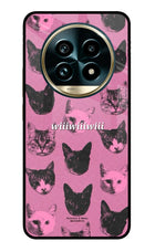 Pink Cats Realme 13 Pro+ 5G Glass Case