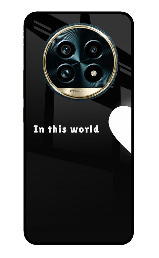 This World Realme 13 Pro+ 5G Glass Case