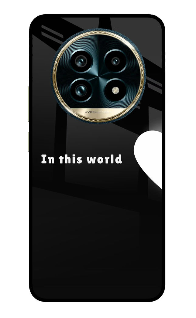 This World Realme 13 Pro+ 5G Glass Case