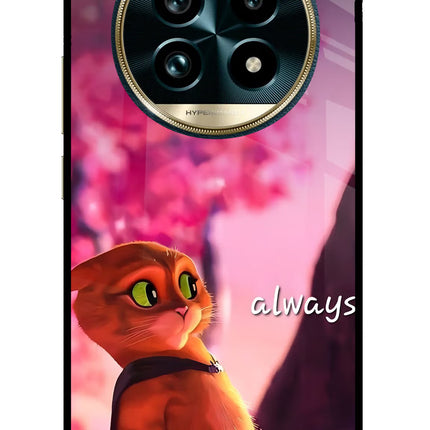 Always Cat Realme 13 Pro+ 5G Glass Case
